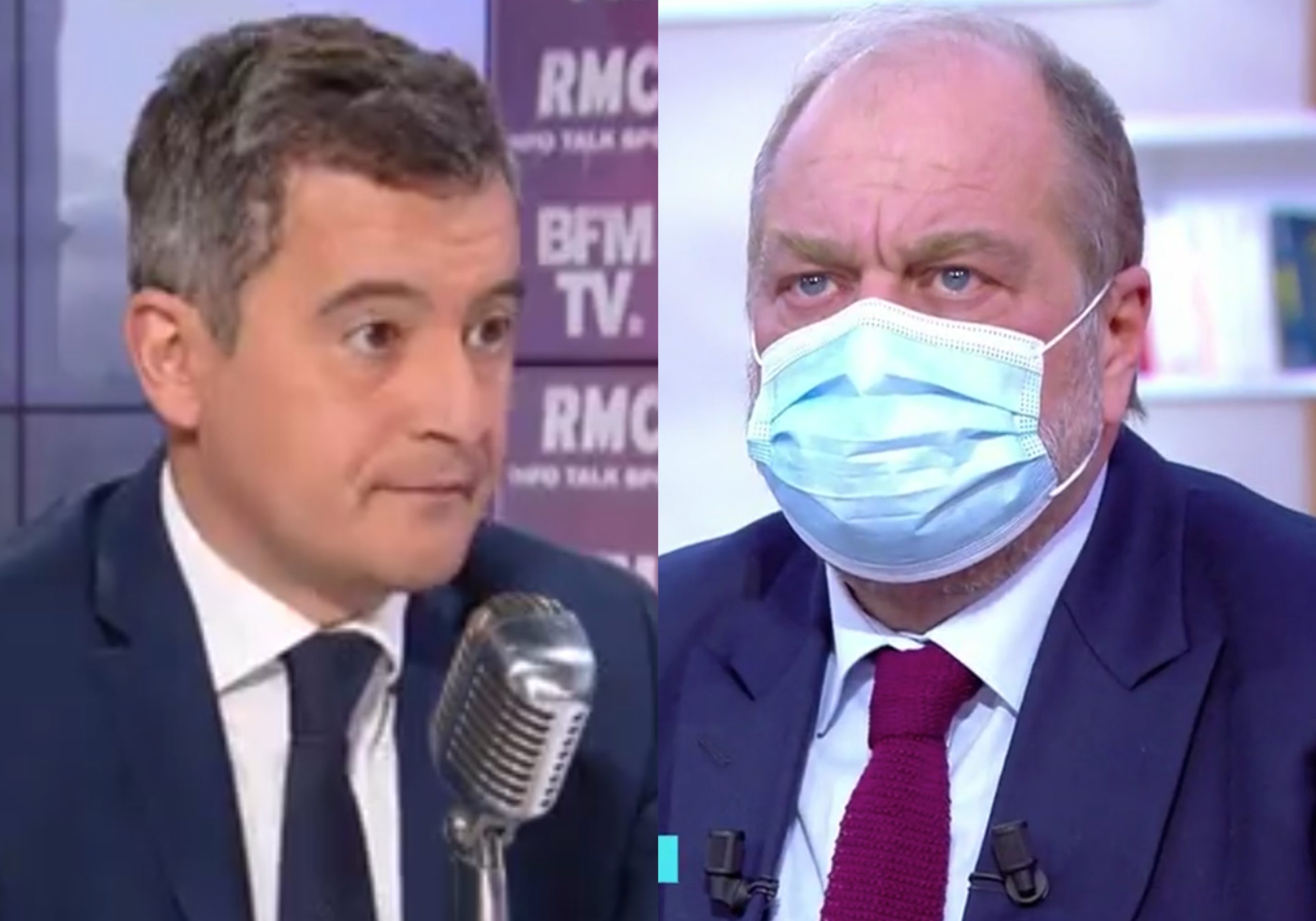 Tentes lacérées : Darmanin et Dupont-Moretti mentent OKLM*