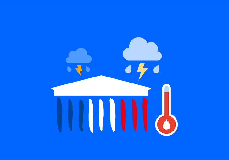 Législatives : tempête et grosses chaleurs à venir sur l’Assemblée
