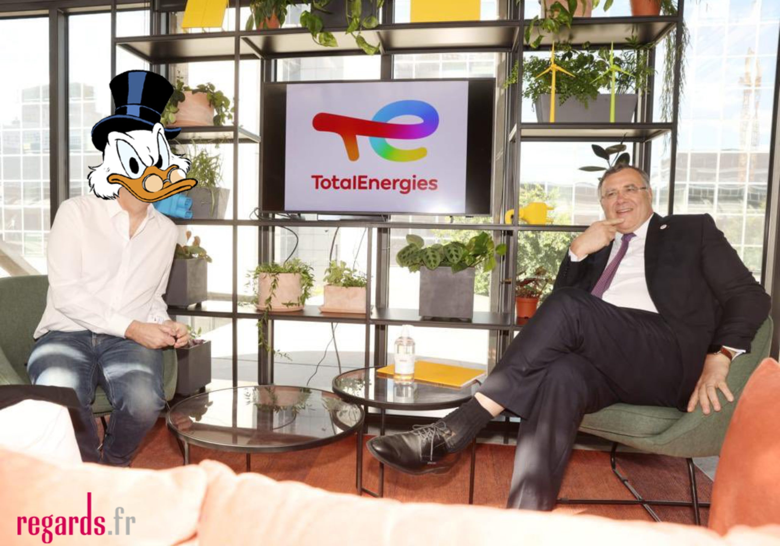 Patrick Pouyanné, Total Kombat