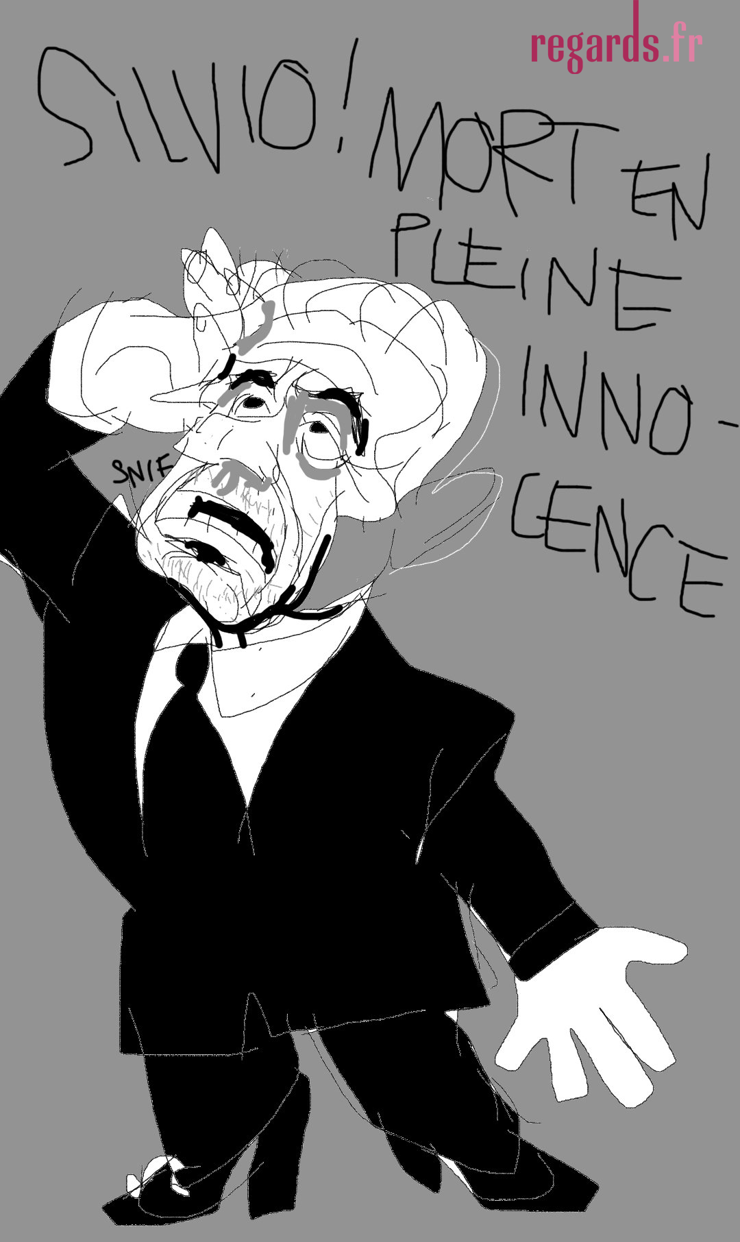 L&rsquo;hommage de Sarkozy à la mort de Berlusconi